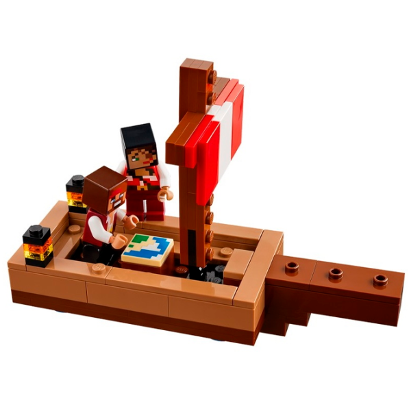 Constructor LEGO The Pirate Ship Voyage Navă/ Multicolor photo 4