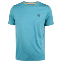Футболка для мужчин Peak Cross training round neck t shirt 100% полиэстер/ Blue