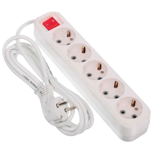 Удлинитель Hoteche 450003 1.4 м White photo 1