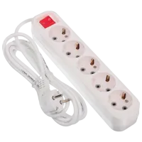 Удлинитель Hoteche 450003 1.4 м White