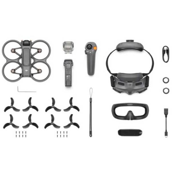 Dronă DJI Avata 2 Fly More Combo 1 Battery Personal / Gray photo 10