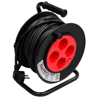 Удлинитель на катушке Hoteche 450051 15 м Black