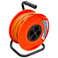 Prelungitor pe tambur Hoteche 450052 30 m Orange