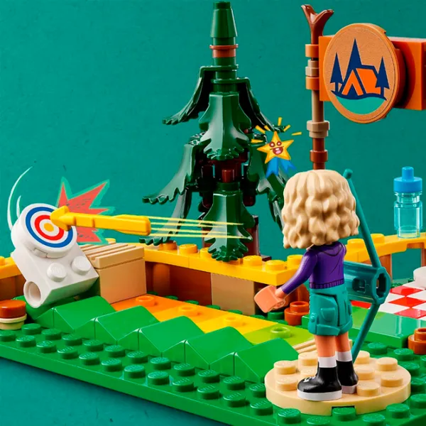 Constructor LEGO Adventure Camp Archery Range Clasic/ Multicolor photo 6