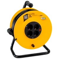 Удлинитель на катушке Bormann BCR2230 50 м Желтый