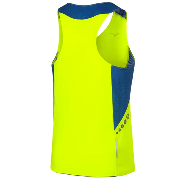 Maiou pentru bărbați Mizuno u2ea7001 44 S/ Yellow-green photo 2 Maiou pentru bărbați Mizuno u2ea7001 44 S/ Yellow-green photo 2