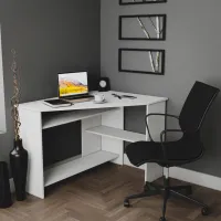 Офисный стол ML-Mobila МЛ- 8 ДСП/ White