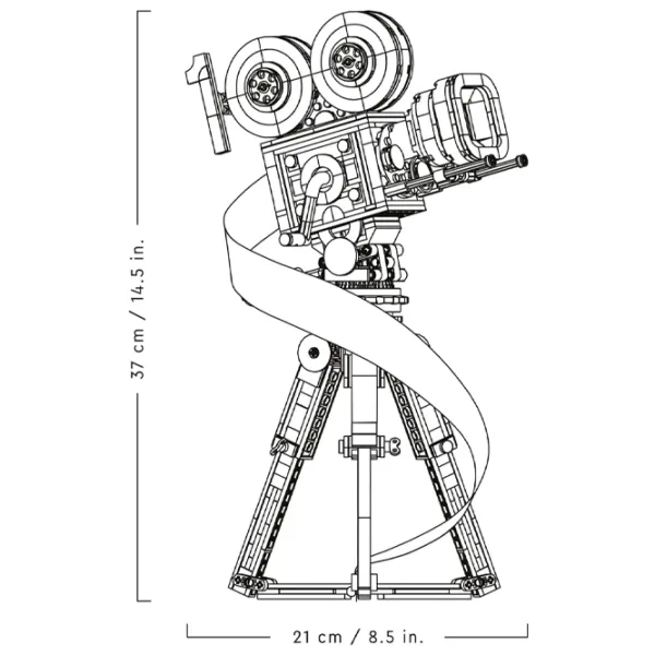 Constructor LEGO Tribute Camera Cameră video/ Multicolor photo 8