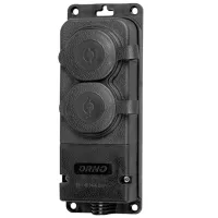 Priză mobilă ORNO ORAE13165GS 220 V/ Type-E/ Black