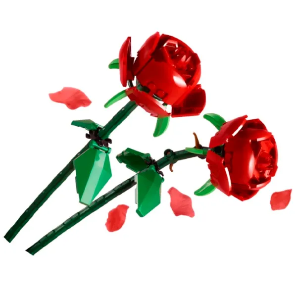 Constructor LEGO Roses Flori/ Multicolor photo 3