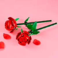 Constructor LEGO Roses Flori/ Multicolor photo 5