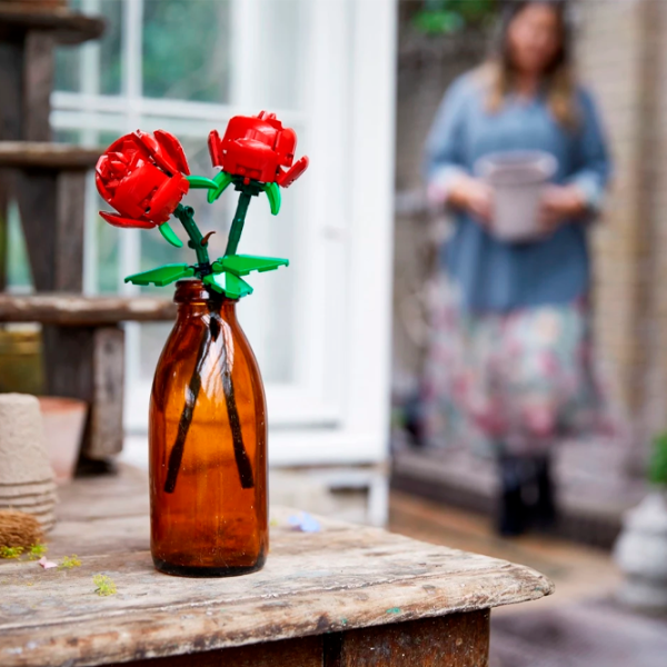 Constructor LEGO Roses Flori/ Multicolor photo 7