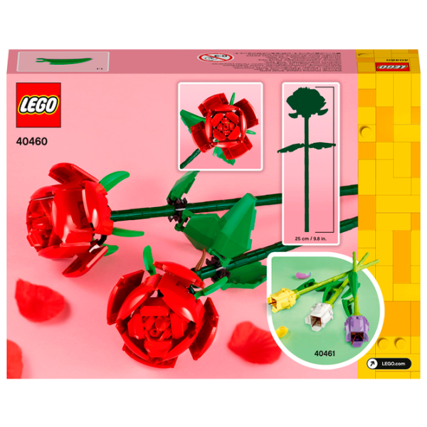 Constructor LEGO Roses Flori/ Multicolor photo 9