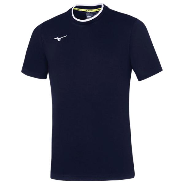 Tricou pentru bărbați Mizuno Men Mizuno Tee 40% poliester/ Navy photo 1