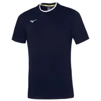 Tricou pentru bărbați Mizuno Men Mizuno Tee 40% poliester/ Navy