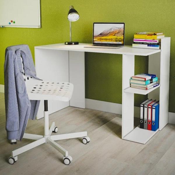 Masă de birou ML-Mobila МЛ- 9 PAL/ White photo 1 Masă de birou ML-Mobila МЛ- 9 PAL/ White photo 1