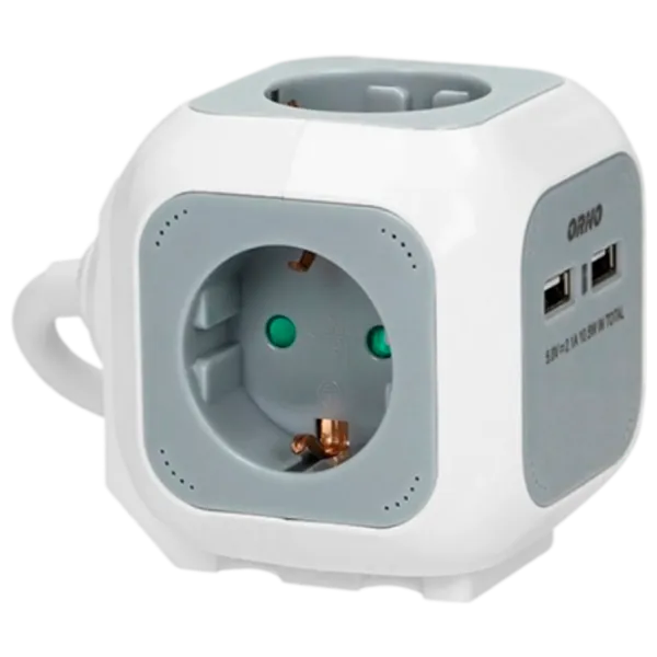 Prelungitor ORNO ORAE13144GS 1.4 m White photo 1