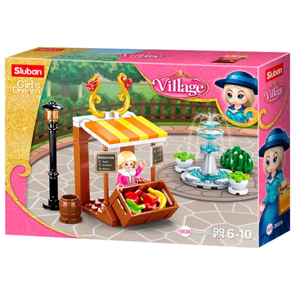 Конструктор Sluban Fruit Store Магазин/ Разноцветный photo 1
