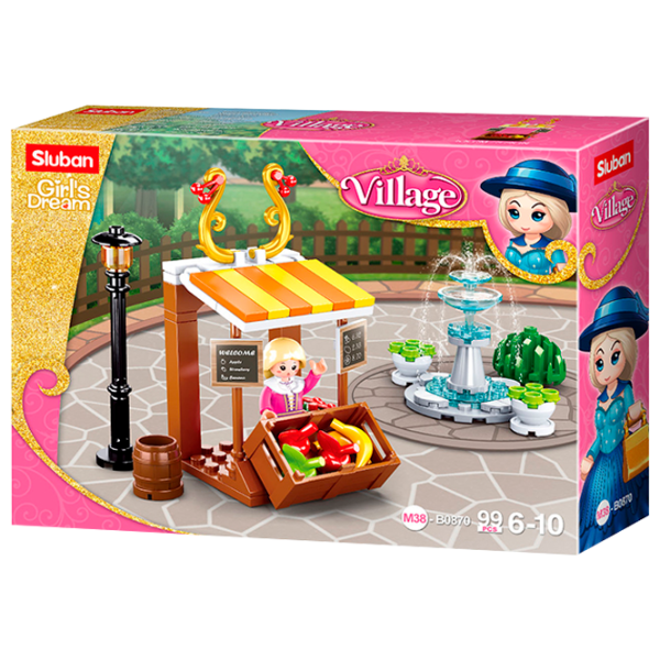 Конструктор Sluban Fruit Store Магазин/ Разноцветный photo 1