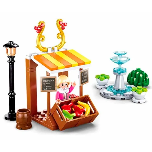 Конструктор Sluban Fruit Store Магазин/ Разноцветный photo 2