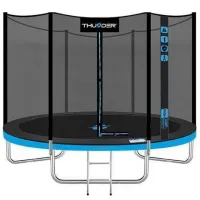 Trambulină Thunder Pro 10001850 Blue/ Diametru - 255 cm