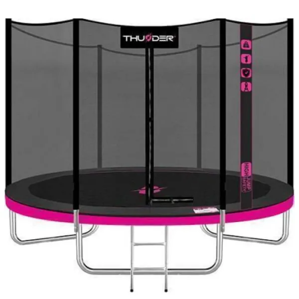 Trambulină Thunder Pro 10001849 Pink/ Diametru - 255 cm photo 1