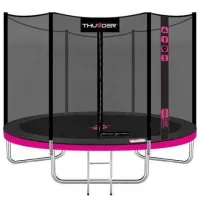 Trambulină Thunder Pro 10001849 Pink/ Diametru - 255 cm