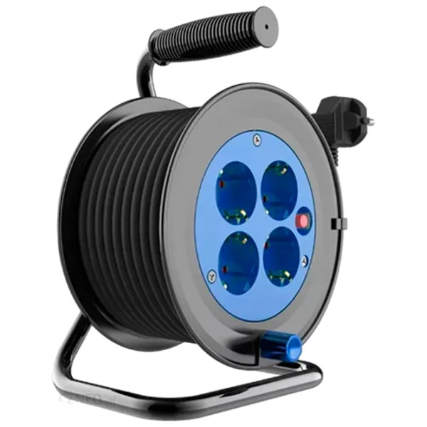 Prelungitor pe tambur ORNO ORAE13152GS30M 30 m Black photo 1