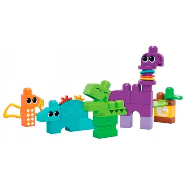 Конструктор Fisher Price Squeak'n Chomp Dinos Динозавр/ Разноцветный photo 4