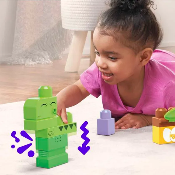 Конструктор Fisher Price Squeak'n Chomp Dinos Динозавр/ Разноцветный photo 7