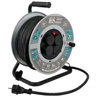 Prelungitor pe tambur Könner & Söhnen CRM-30M 30 m Gray