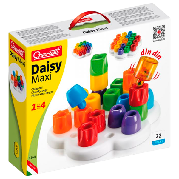 Mozaic Quercetti GeoKid Daisy Maxi 4160 1+/ Multicolor Multicolor photo 1