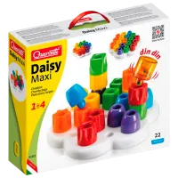 Мозайка Quercetti GeoKid Daisy Maxi 4160 1+/ Разноцветный Разноцветный