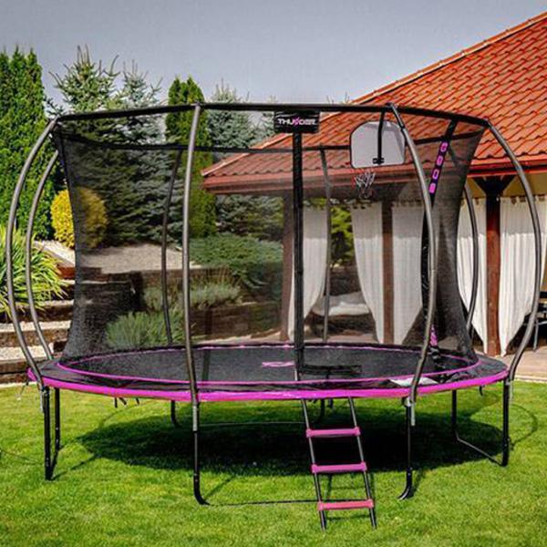 Батут Thunder Ultra 10001834 Pink/ Диаметр - 255 см photo 2 Батут Thunder Ultra 10001834 Pink/ Диаметр - 255 см photo 2