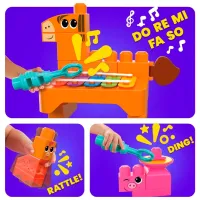 Constructor Fisher Price Musical farm band Animale/ Multicolor photo 4