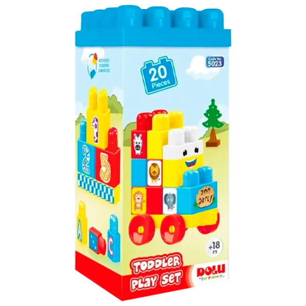 Constructor Dolu Toy Toddler play set Clasic/ Multicolor photo 1