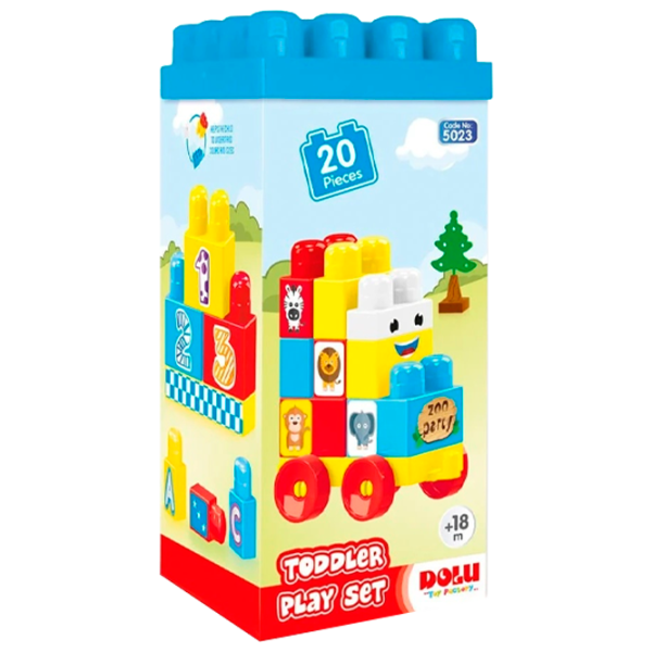 Constructor Dolu Toy Toddler play set Clasic/ Multicolor photo 1