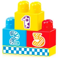 Конструктор Dolu Toy Toddler play set Классический/ Разноцветный photo 3
