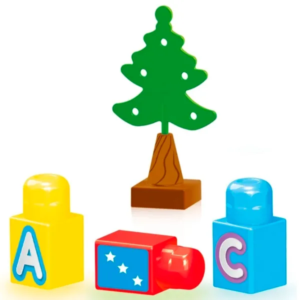 Constructor Dolu Toy Toddler play set Clasic/ Multicolor photo 4