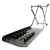 Suport picior pentru chitară Hebikuo J-46 Black/ Plastic photo 2