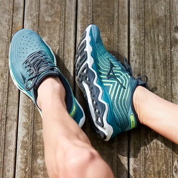 Adidași pentru bărbați Mizuno Wave Horizon 6 45/ Ebony photo 5