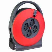 Prelungitor pe tambur Scame PP2753RO 15 m Red