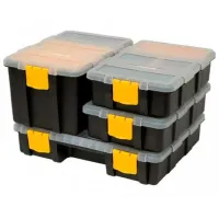 Ящик органайзер Vorel VOR78788 4 шт. Пластик