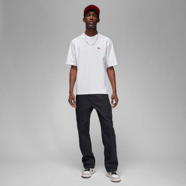 Футболка для мужчин Nike M Jordan Brand Sneaker Patch Ss Crew 100% хлопок/ White photo 5
