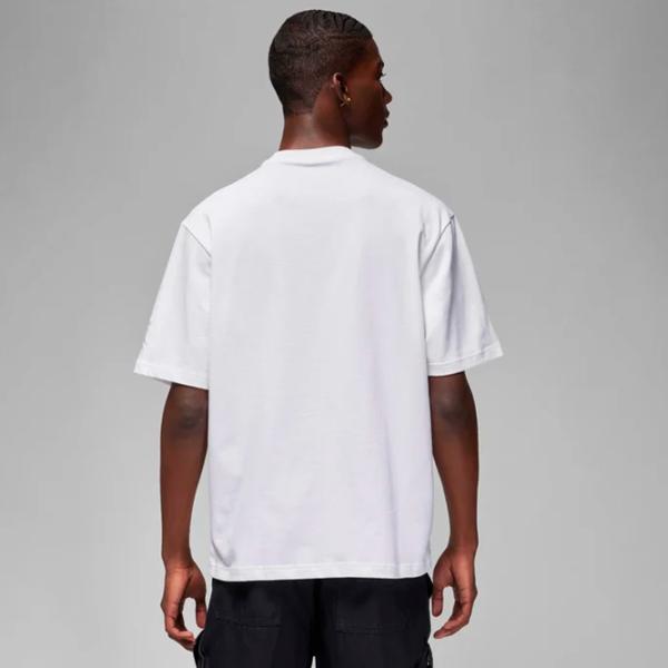 Футболка для мужчин Nike M Jordan Brand Sneaker Patch Ss Crew 100% хлопок/ White photo 2