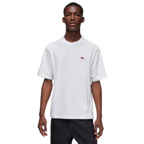 Футболка для мужчин Nike M Jordan Brand Sneaker Patch Ss Crew 100% хлопок/ White photo 1