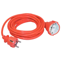 Prelungitor IEK US-01PB 20 m Orange