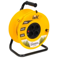 Prelungitor pe tambur IEK UK40 40 m Yellow