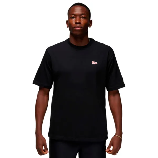 Футболка для мужчин Nike M Jordan Brand Sneaker Patch Ss Crew 100% хлопок/ Black photo 1