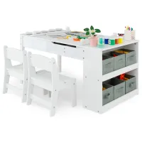 Детский мебельный набор Costway HY10243WH / унисекс photo 2